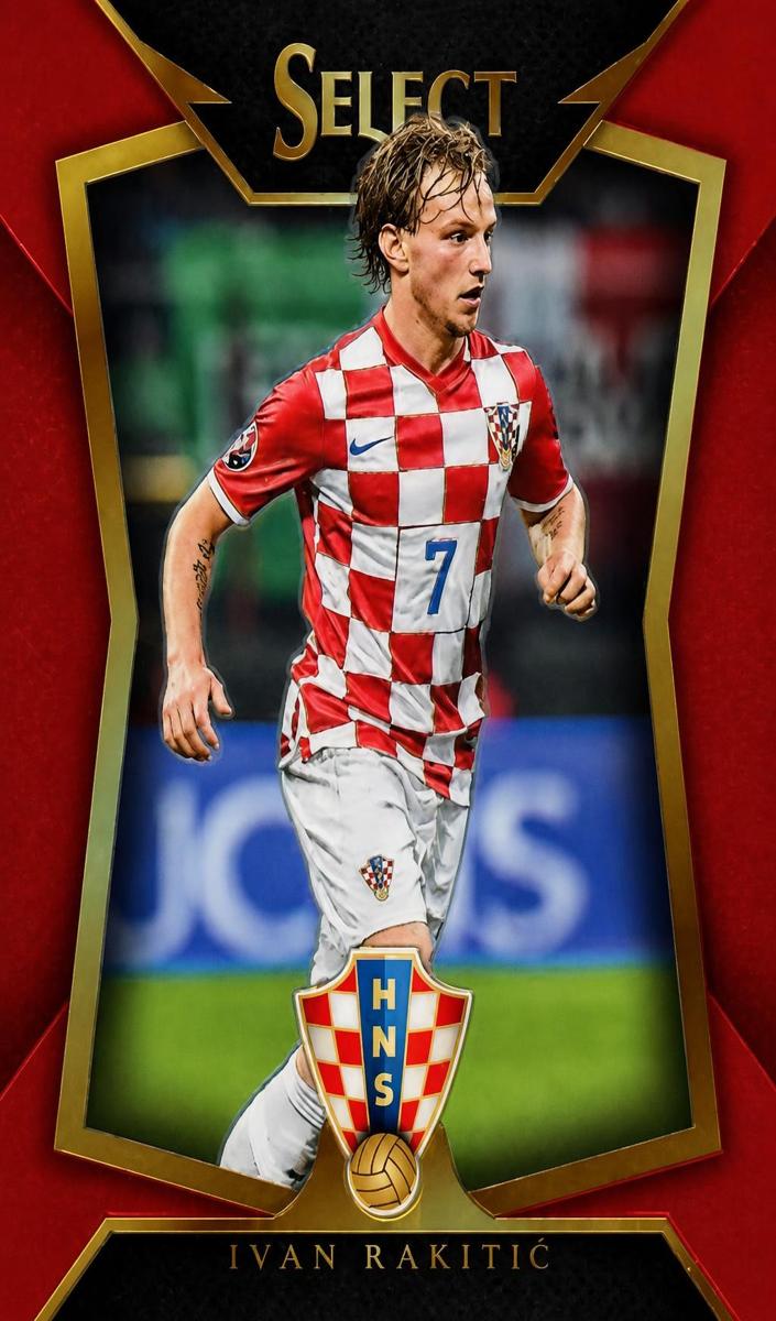 2015 Panini Select Ivan Rakitic #69 card