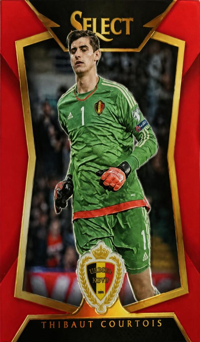 2015 Panini Select Thibaut Courtois #83 card