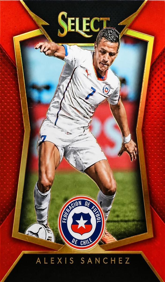 2015 Panini Select Alexis Sanchez #2 card