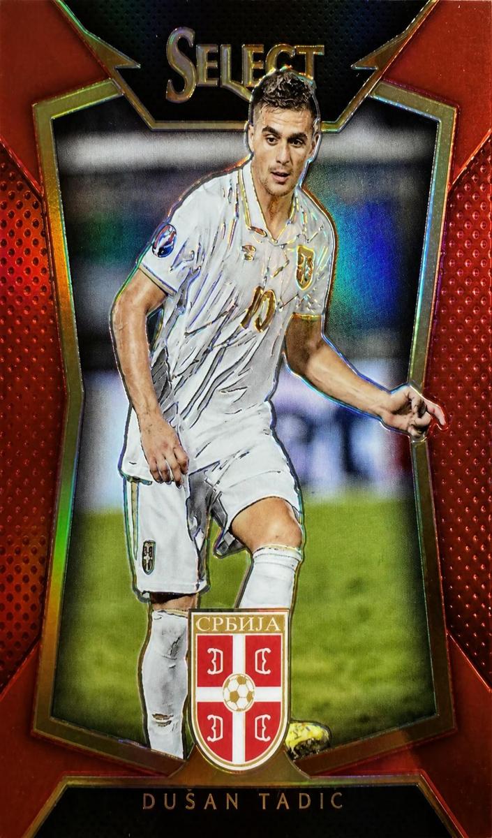 2015 Panini Select Dusan Tadic [Red] #15 card