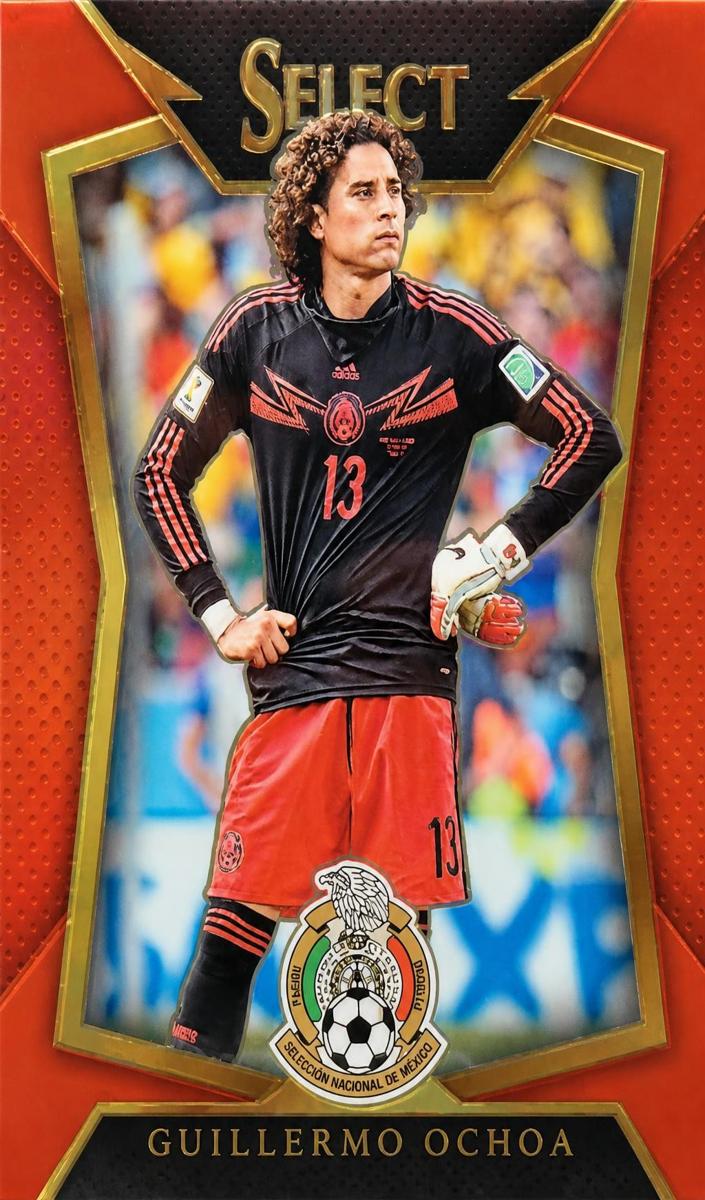 2015 Panini Select Guillermo Ochoa [Red] #91 card
