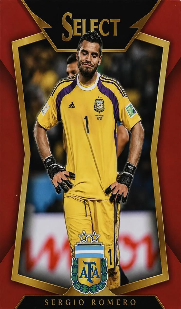 2015 Panini Select Sergio Romero [Red] #66 card