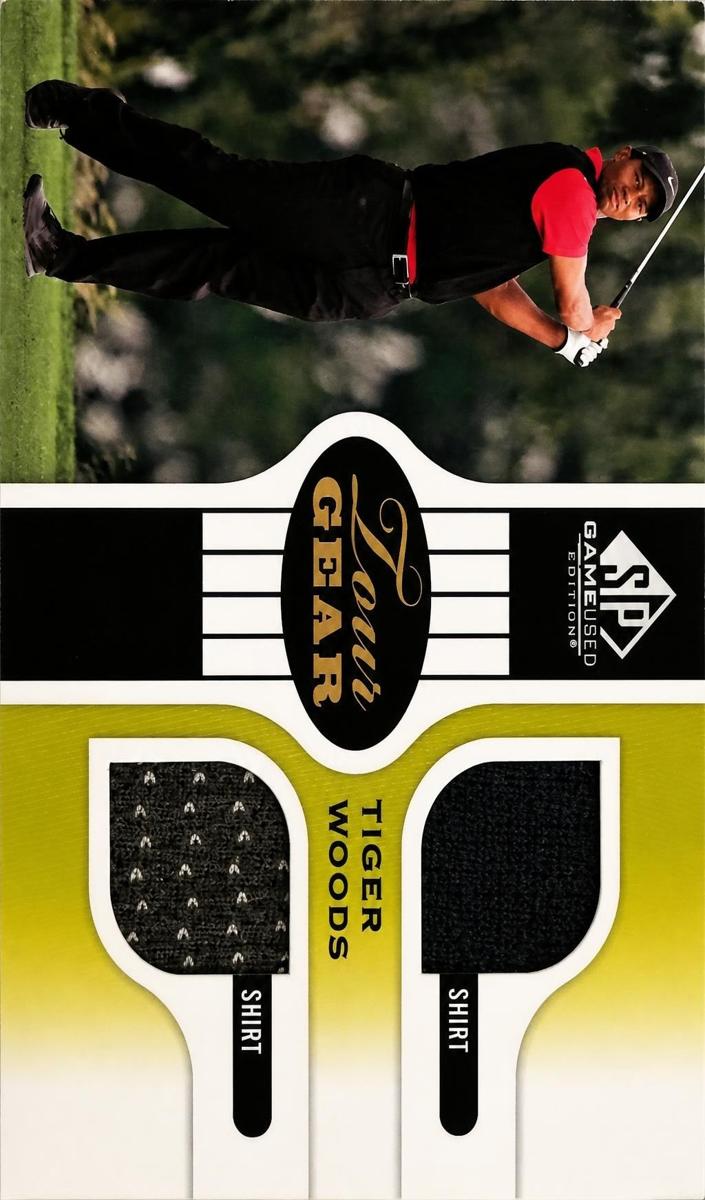 2001 Upper Deck Tiger Woods #TG-TW card