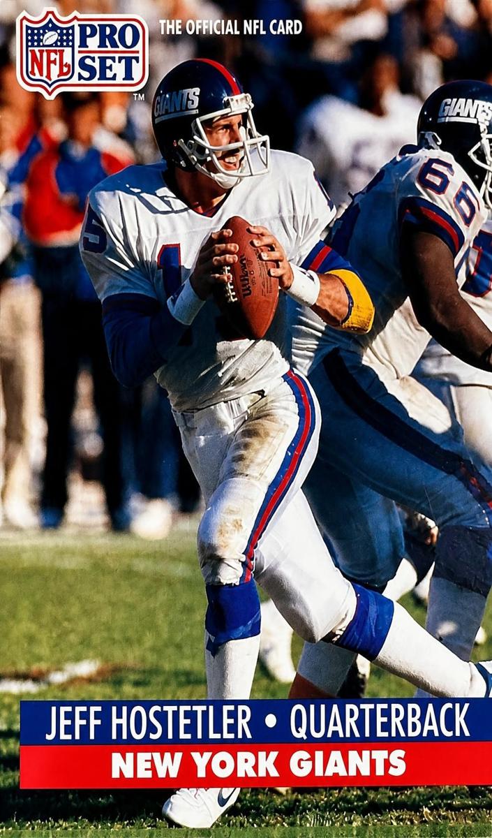 1991 Jeff Hostetler #63