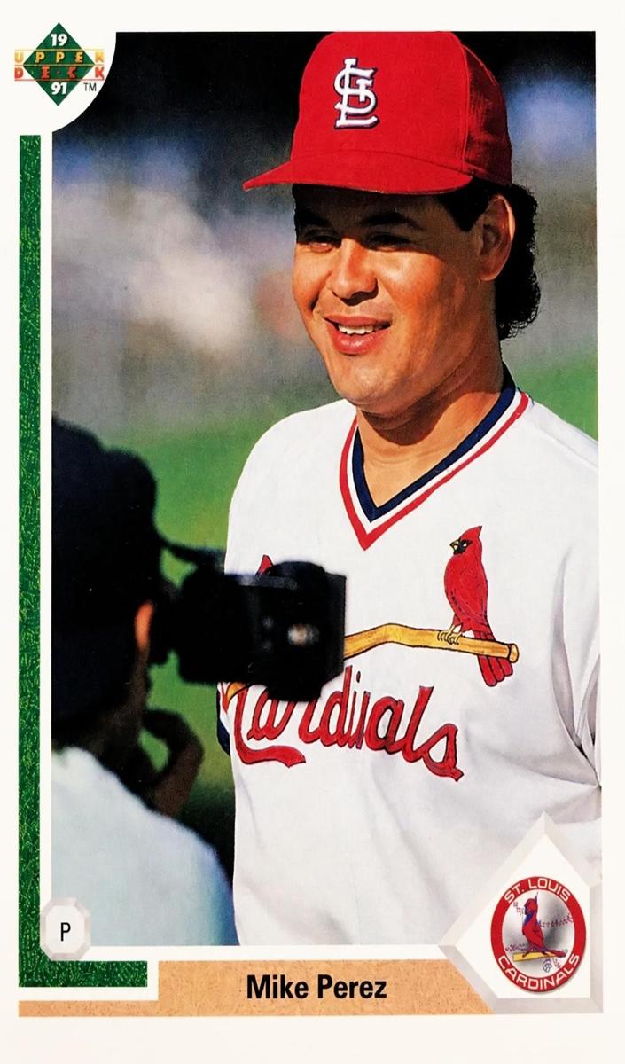 1991 Upper Deck Mike Perez #728 card