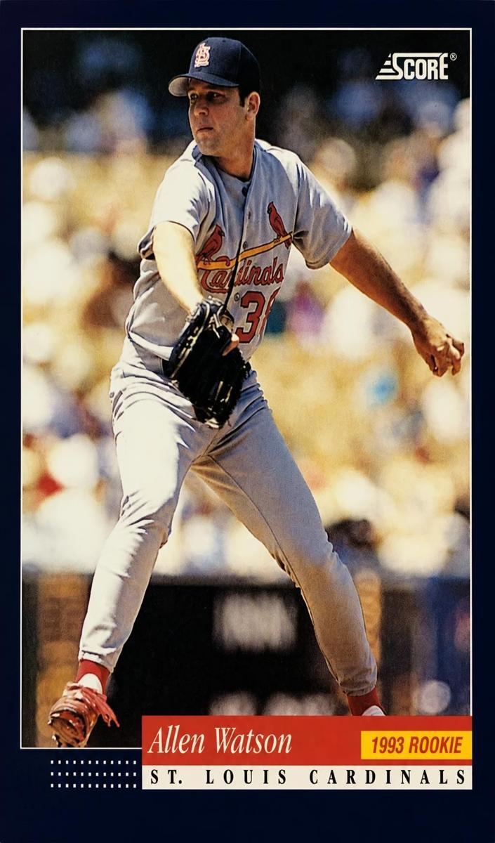 1994 Score Allen Watson #613 card