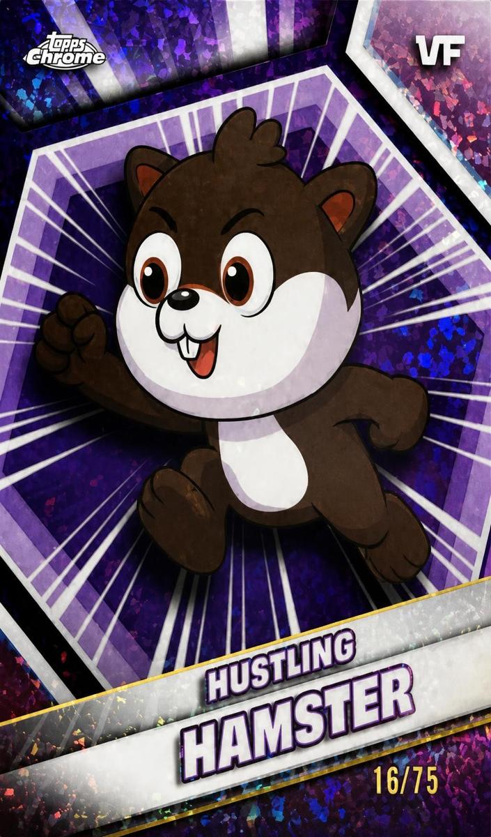 2026 Hustling Hamster [Purple Refractor] #100