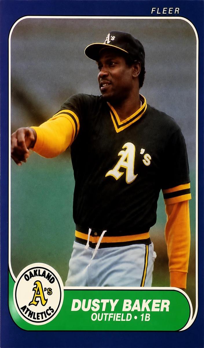 1986 Dusty Baker #411