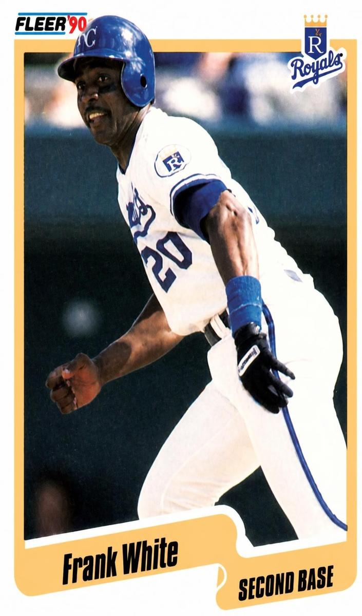 1990 Frank White #122