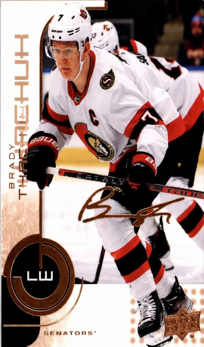 2022 Upper Deck MVP Brady Tkachuk #15 card