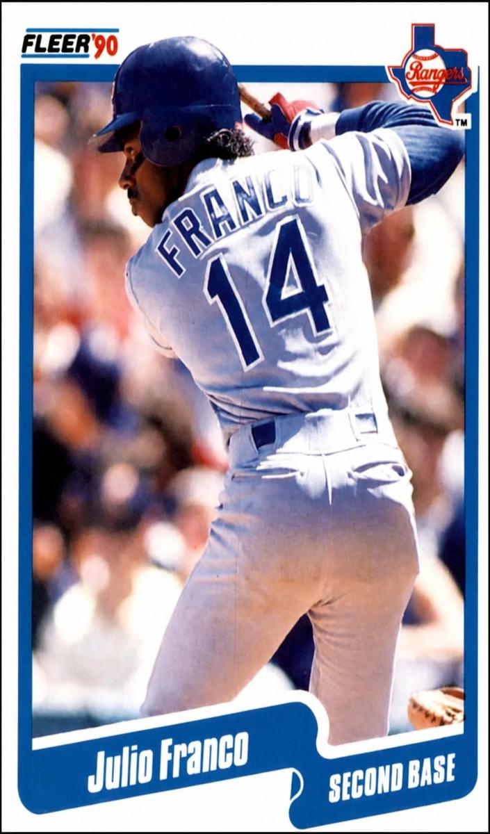 1990 Julio Franco #296