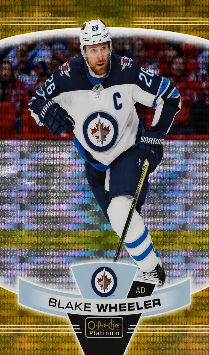 2019 O-Pee-Chee Platinum Blake Wheeler #83 card