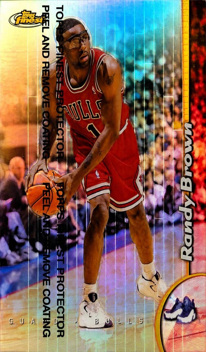 1998 Topps Finest Randy Brown #151 card