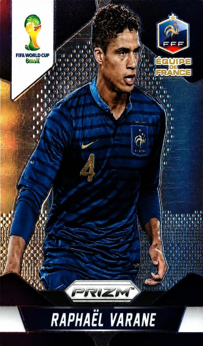 2014 Panini Prizm World Cup Raphael Varane #78 card