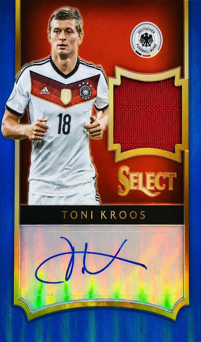 2015 Panini Select Toni Kroos [Prime Purple] #46 card