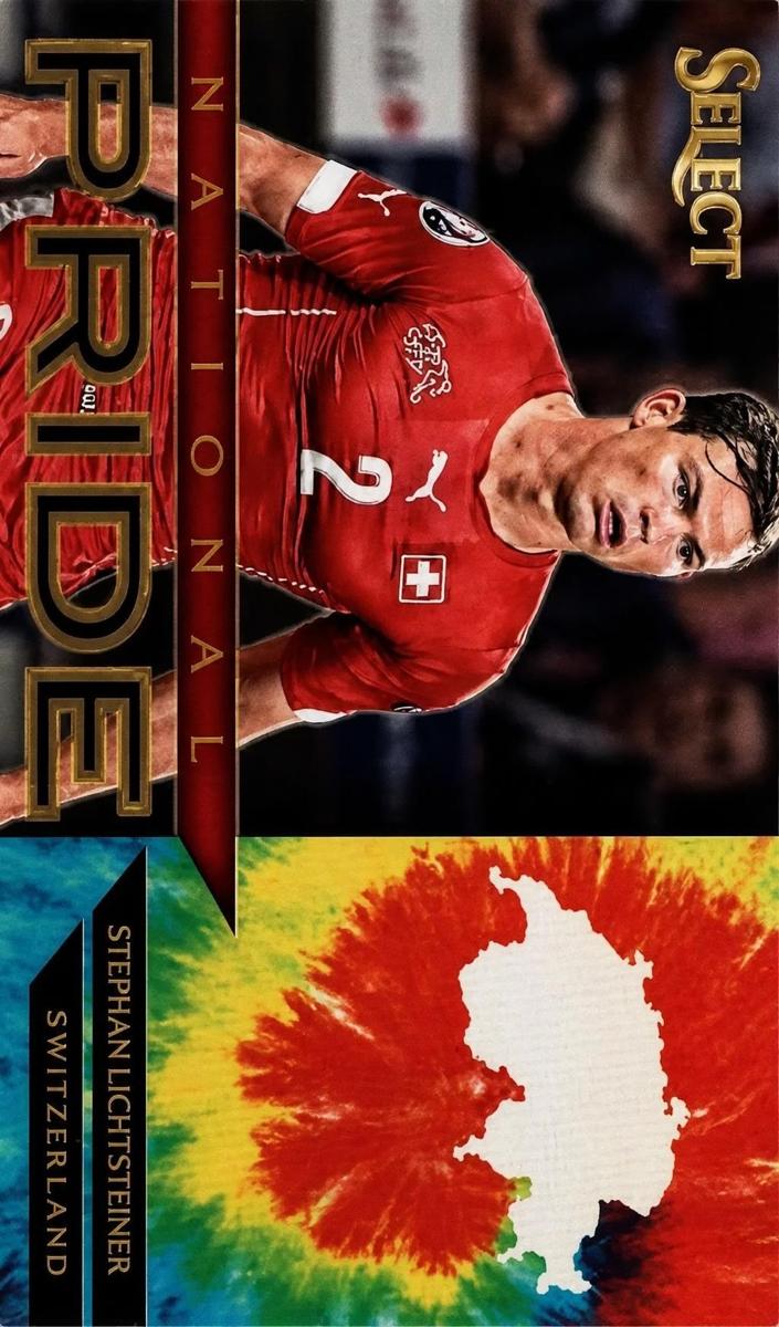 2015 Panini Select Stephan Lichtsteiner [Tie Dye] #40 card
