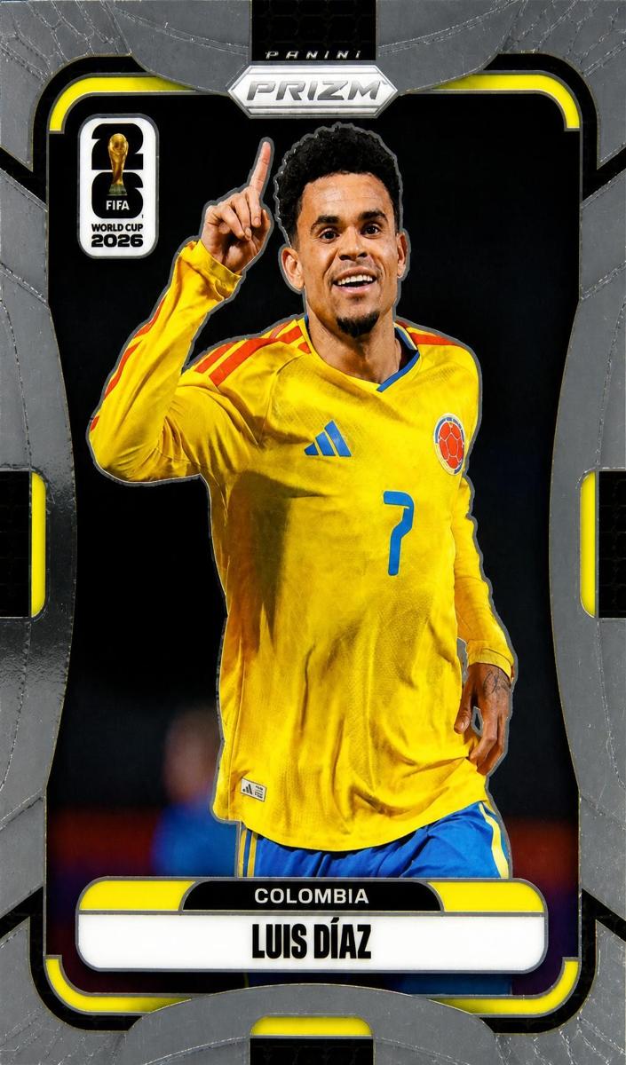 2026 Panini Prizm FIFA World Cup Luis Diaz #182 card