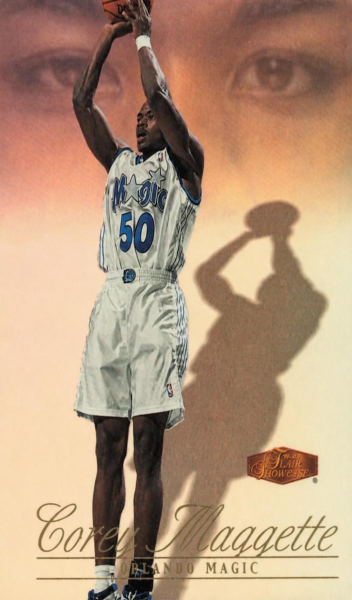 1999 Flair Showcase Corey Maggette #123 card