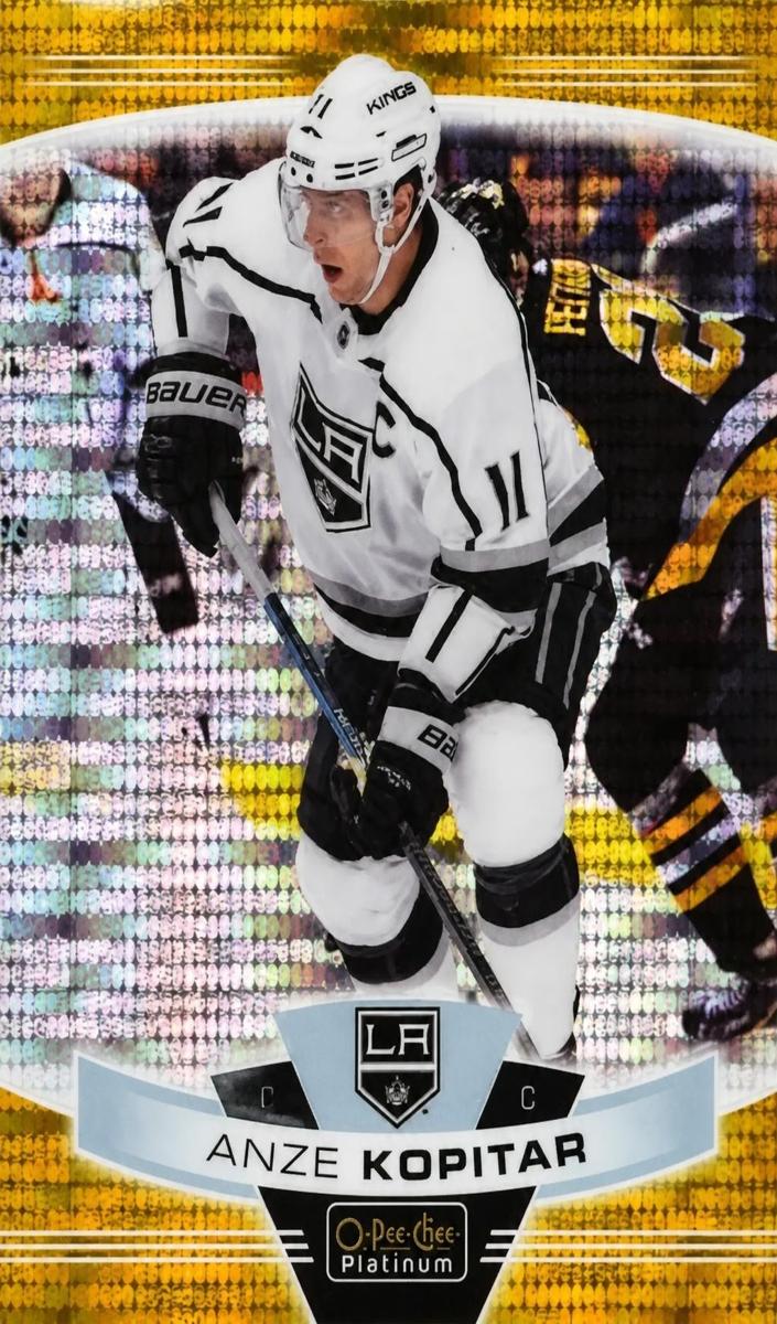2019 O-Pee-Chee Platinum Anze Kopitar [Rainbow] #49 card