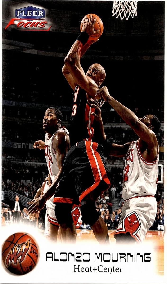 1999 Alonzo Mourning [Masterpiece Mania] #53