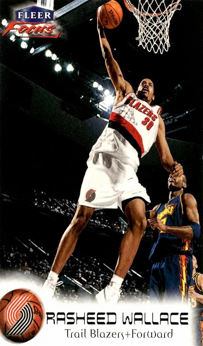 1999 Rasheed Wallace [Masterpiece Mania] #23