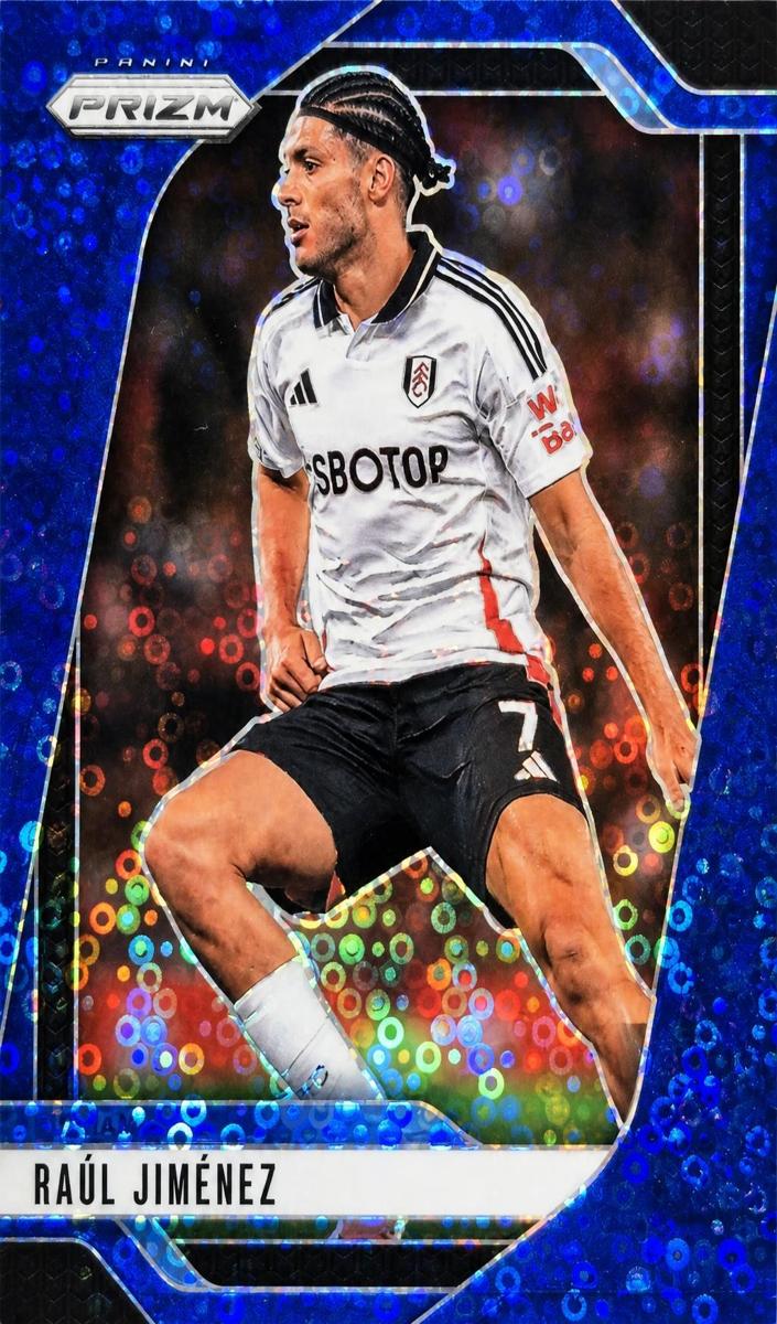 2024 Panini Prizm Premier League Raul Jimenez [Blue Breakaway] #207 card