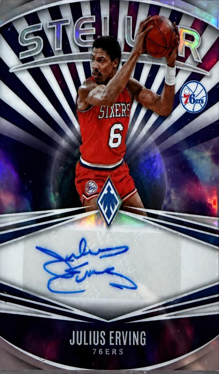 2023 Panini Phoenix Julius Erving #SS-JEV card