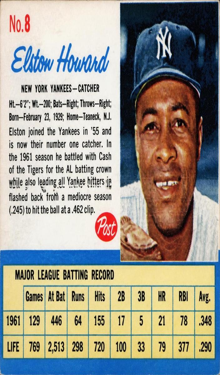 1962 Elston Howard #8