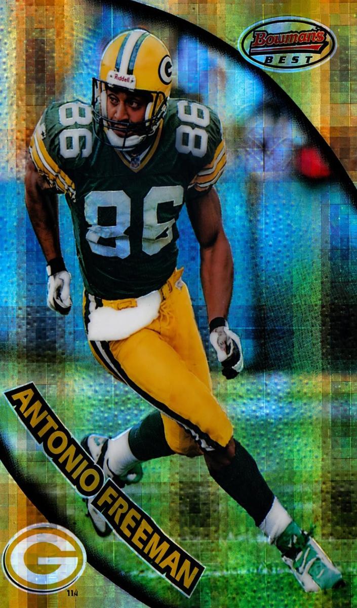 1997 Bowman's Best Antonio Freeman #66 card