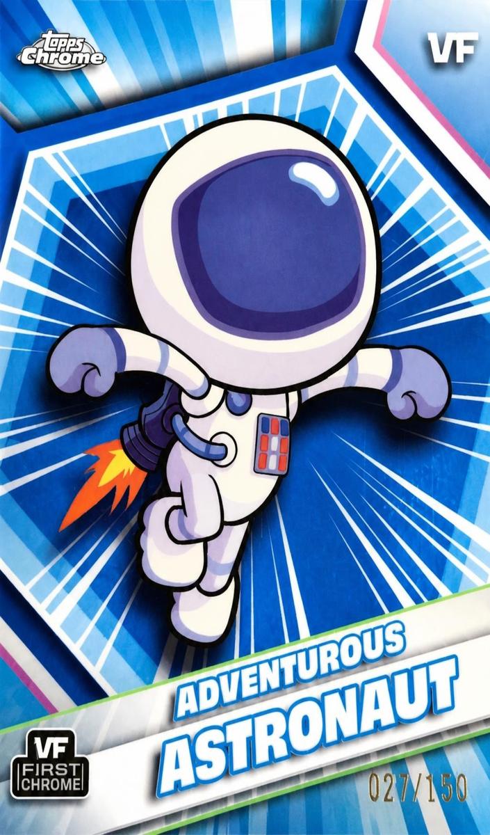 2026 Adventurous Astronaut [Blue Refractor] #11