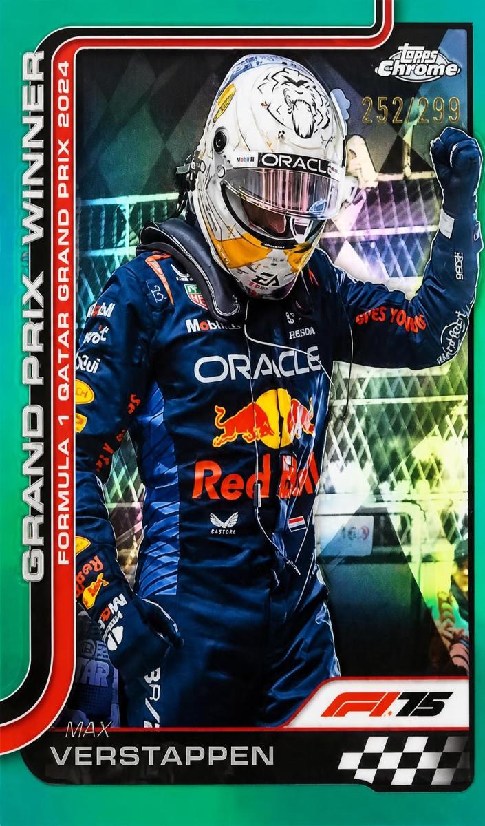 2025 Max Verstappen [Teal Refractor] #115