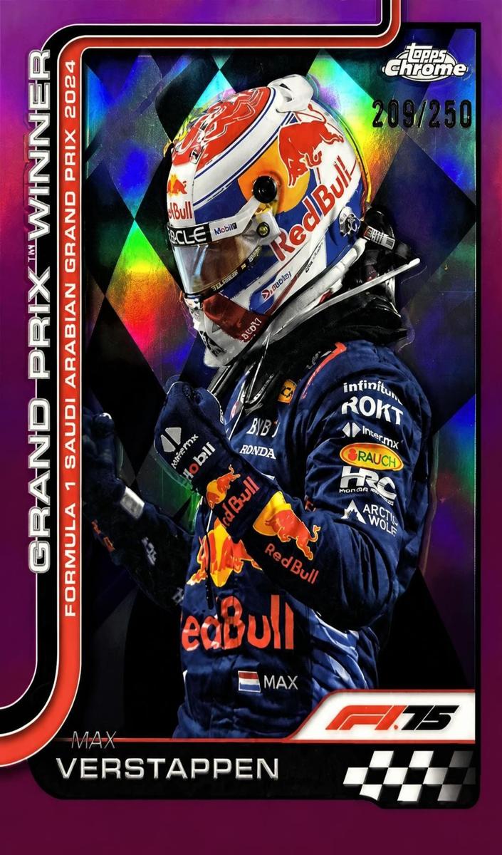 2025 Max Verstappen [Pink Refractor] #94