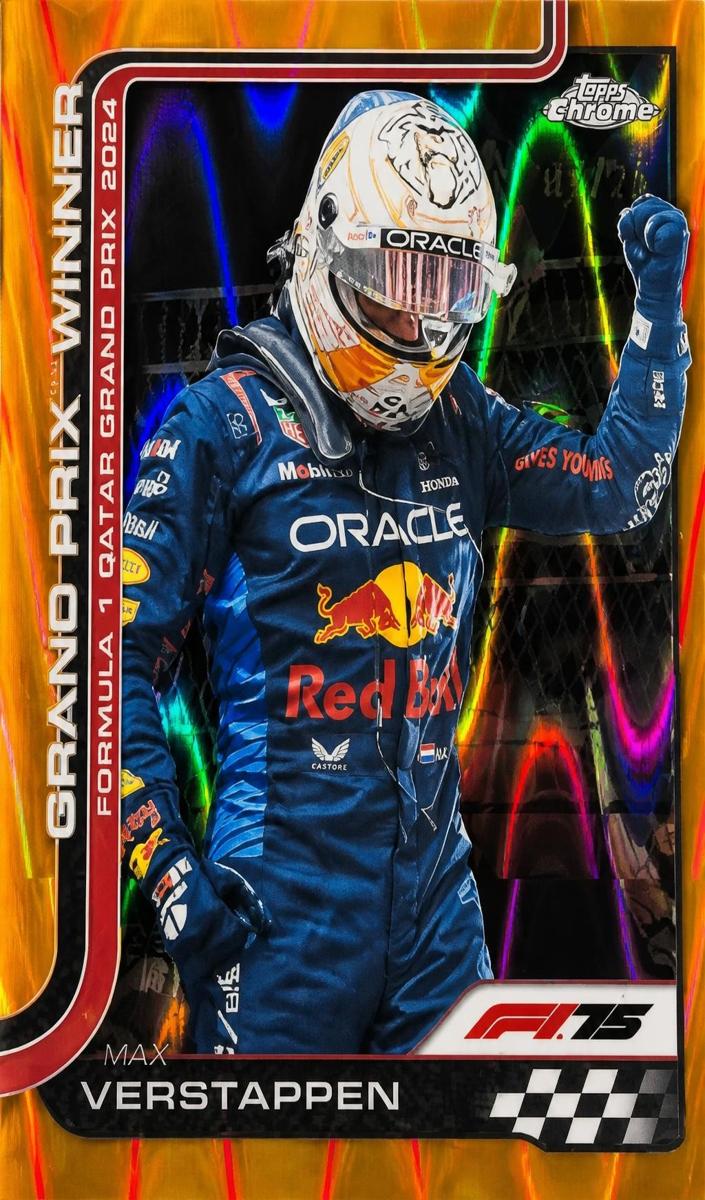 2025 Max Verstappen [Orange Refractor] #115