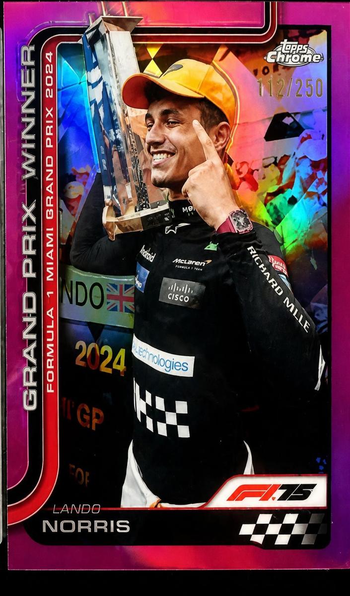 2025 Lando Norris [Pink Refractor] #98