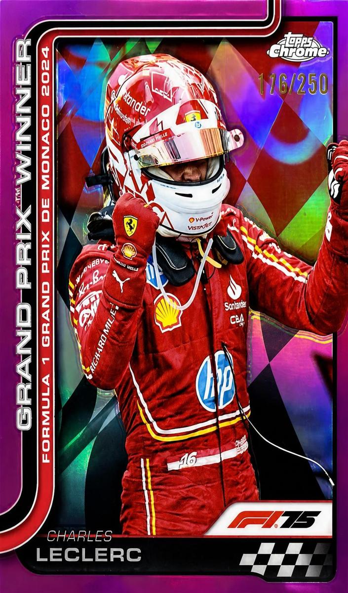 2025 Charles Leclerc [Pink Refractor] #100