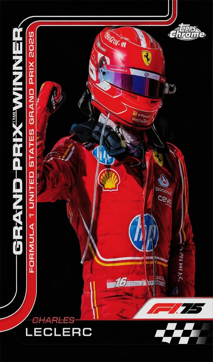 2025 Charles Leclerc [Checker Flag Refractor] #111