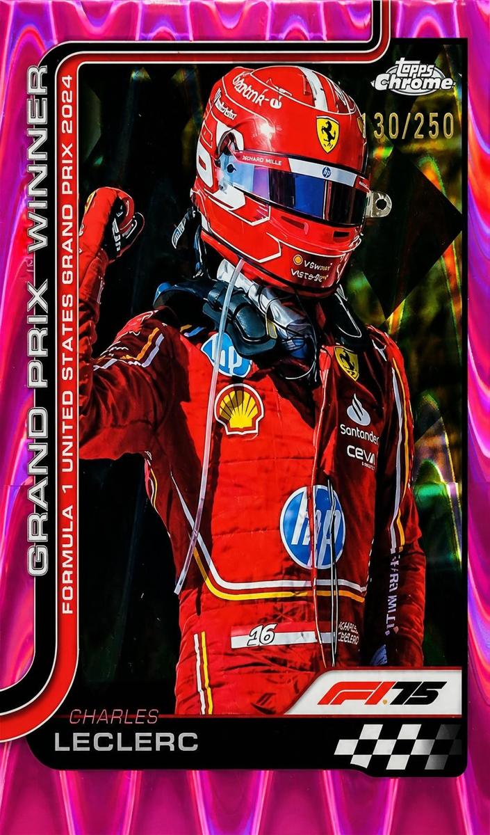 2025 Charles Leclerc [Pink RayWave Refractor] #111