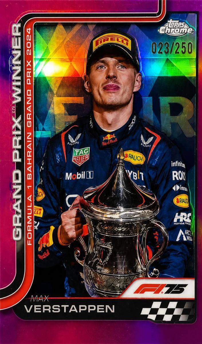 2025 Max Verstappen [Pink Refractor] #93