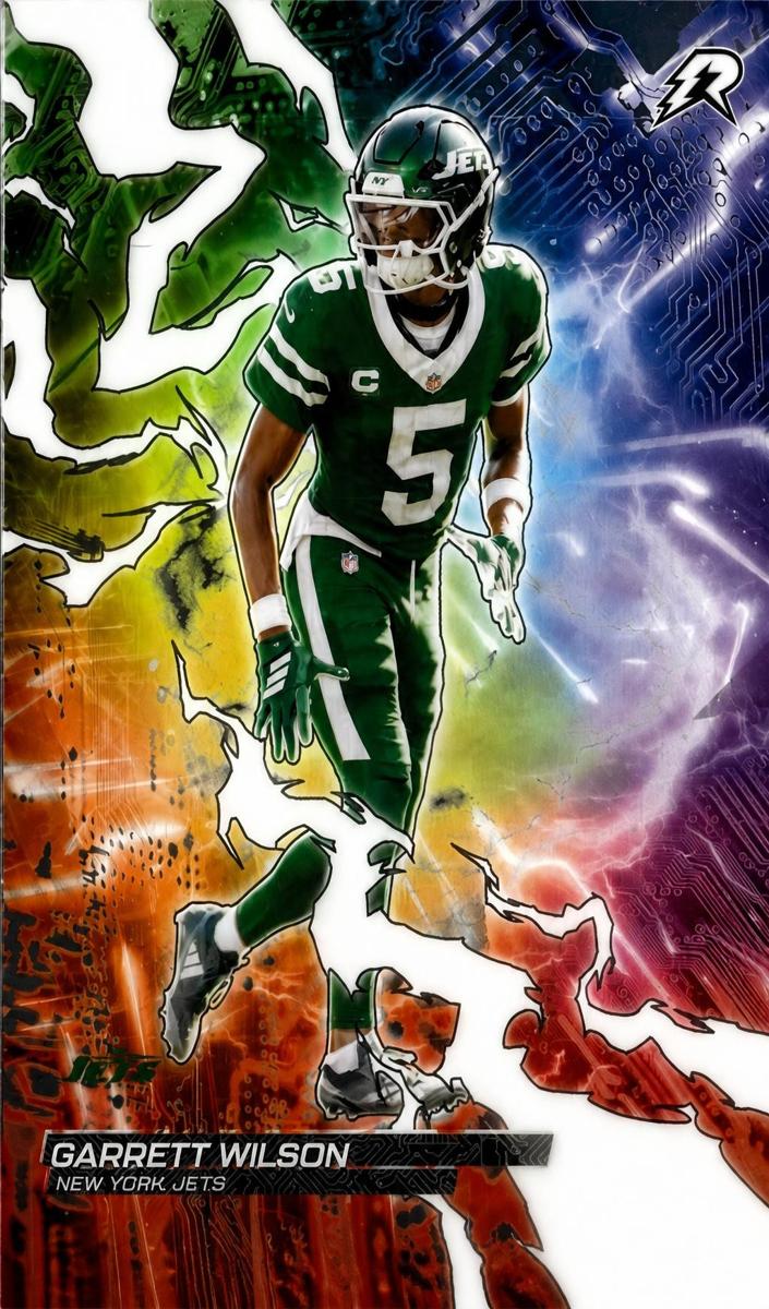 Garrett Wilson 2025 Topps Resurgence Circuit Breakers Football