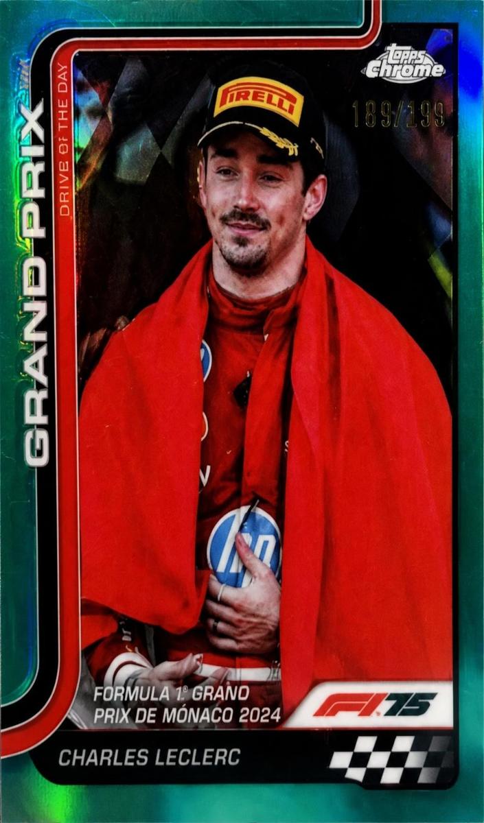 2025 Charles Leclerc [Teal Refractor] #129