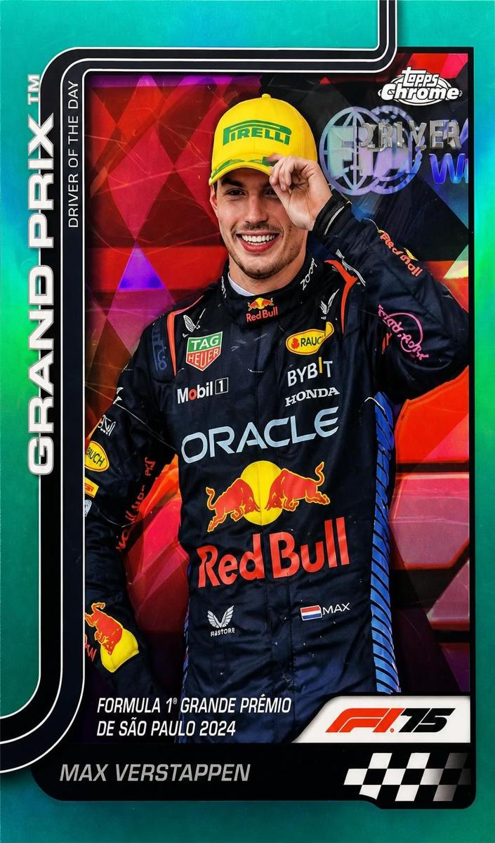 2025 Max Verstappen [Teal Refractor] #142