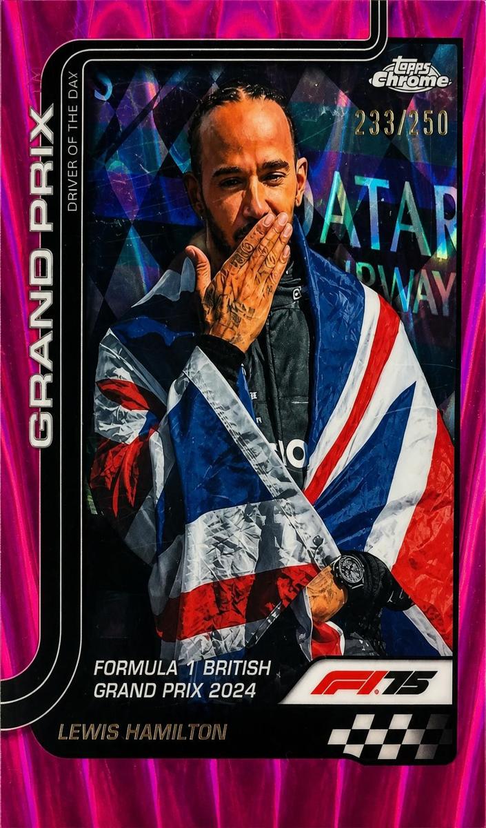 2025 Lewis Hamilton [Pink RayWave Refractor] #133