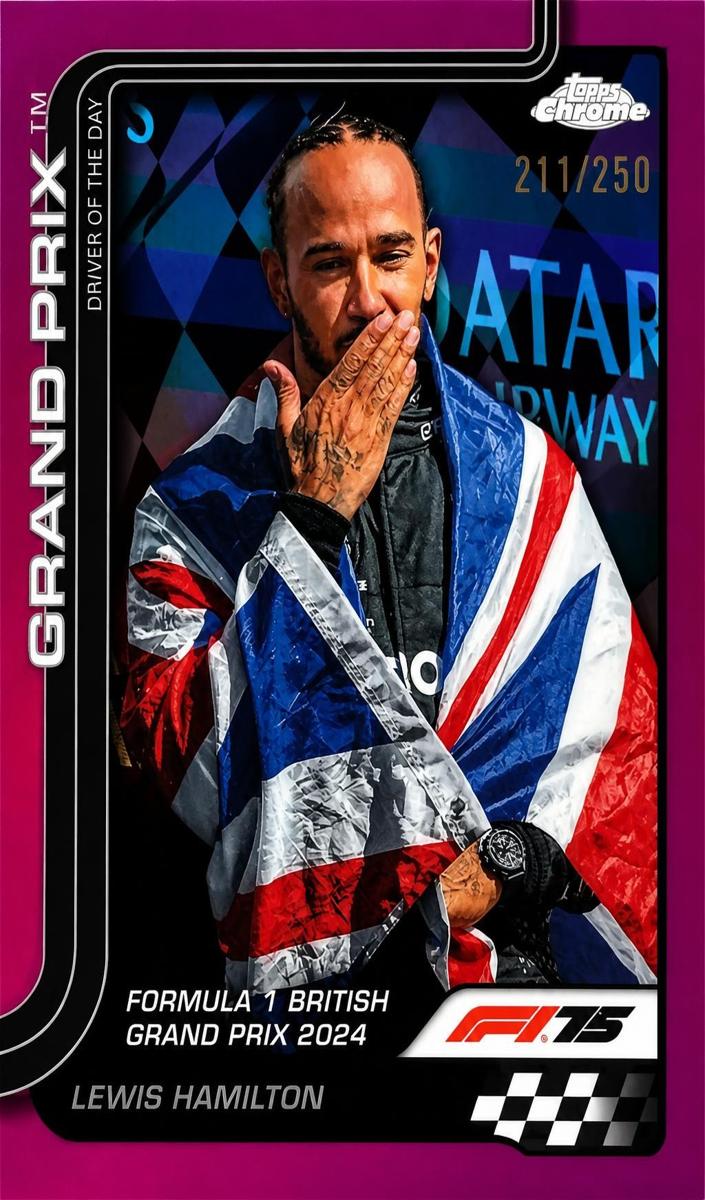 2025 Lewis Hamilton [Pink Refractor] #133