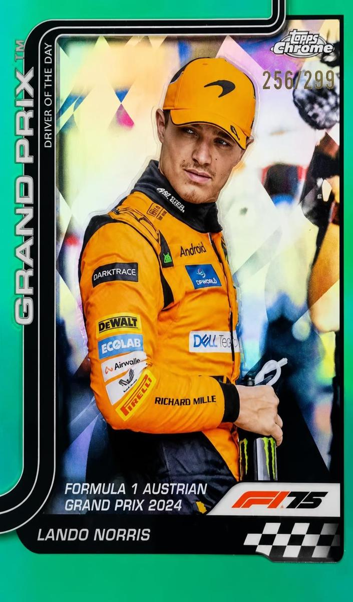 2025 Lando Norris [Teal Refractor] #132