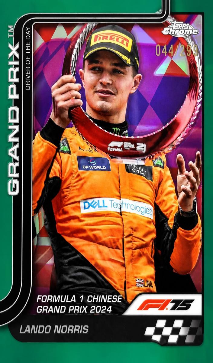 2025 Lando Norris [Teal Refractor] #126