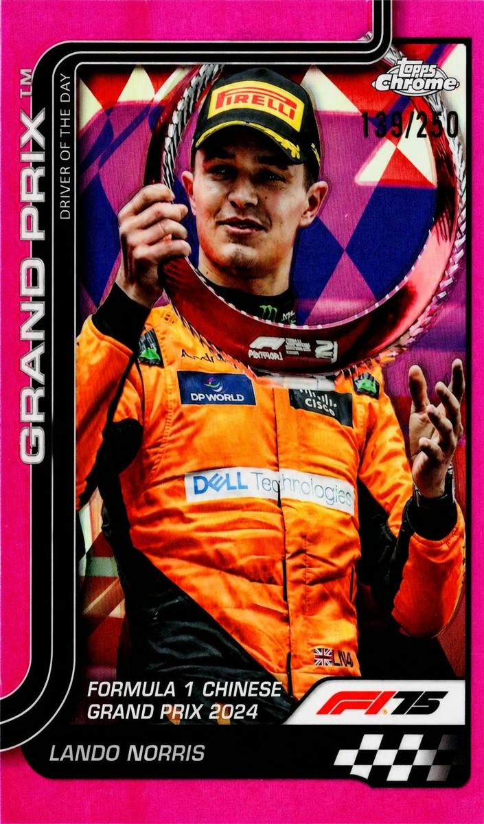 2025 Lando Norris [Pink Refractor] #126
