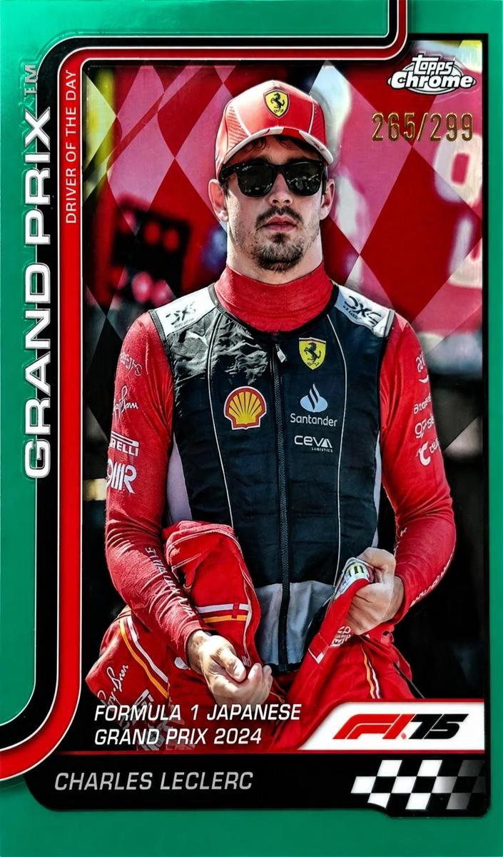 2025 Charles Leclerc [Teal Refractor] #125