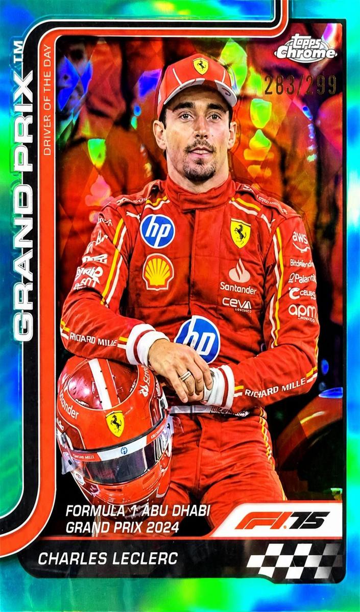 2025 Charles Leclerc [Teal Refractor] #145