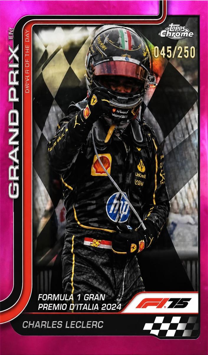 2025 Charles Leclerc [Pink Refractor] #137
