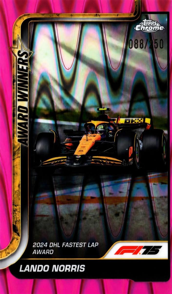 2025 Lando Norris [Pink RayWave Refractor] #147